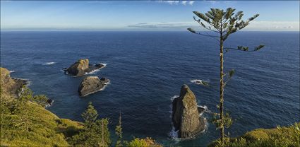 Cathedral Rock - Norfolk Island - NSW T (PBH4 00 12353)